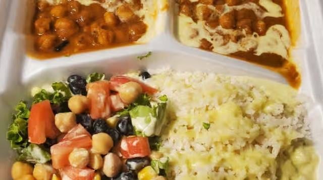 Chickpea Chole Bowl.